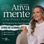 Elaine Paiva estreia programa ao lado de empresários renomados com intuito de discutirem o impacto da saúde mental nas empresas