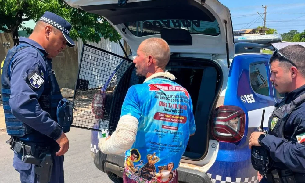 Homem com medida protetiva é preso após pular portão de creche e ameaçar coordenadora em Várzea Grande