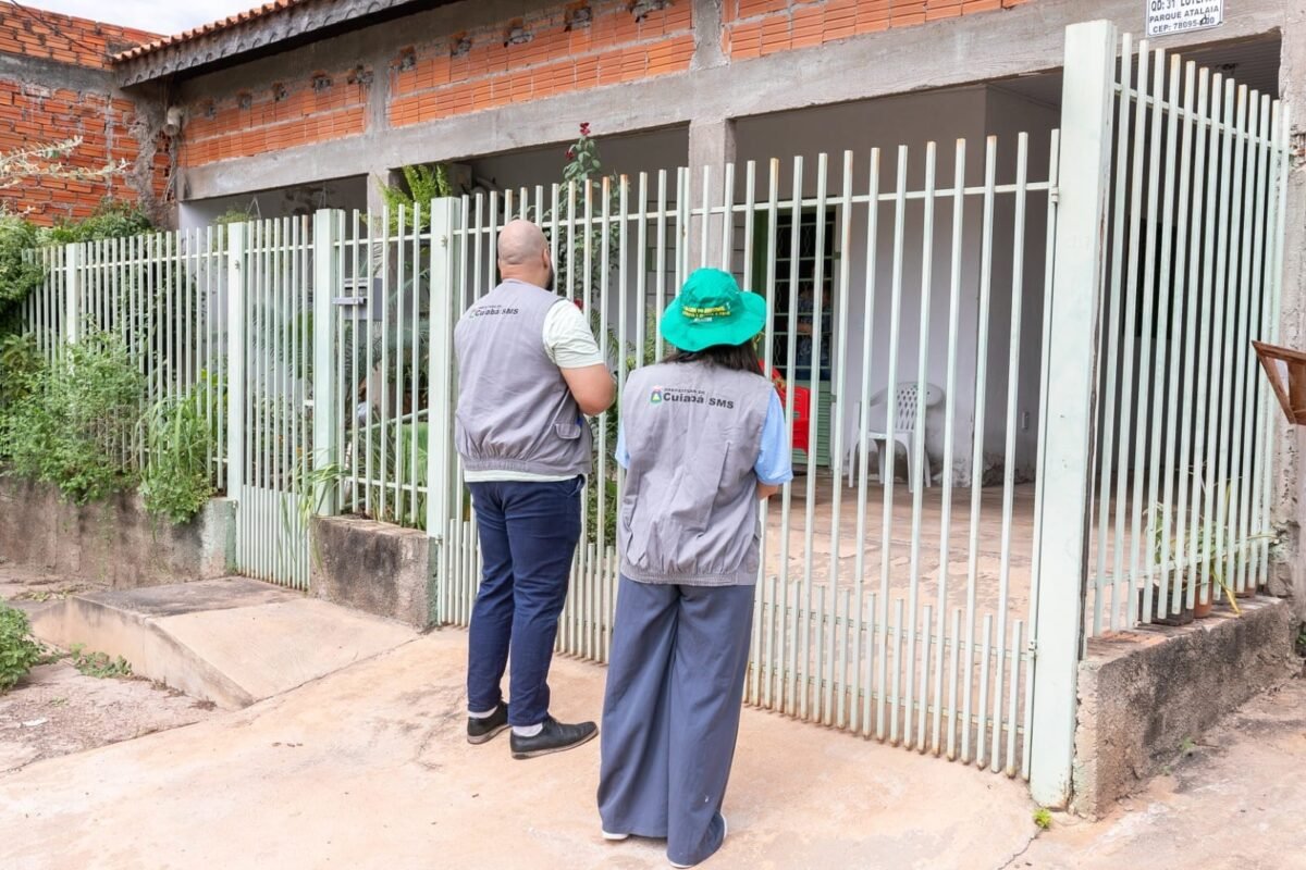 Cuiabá reduz casos de dengue em 2026 e supera 805 mil vistorias