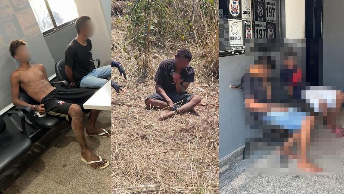 Cáceres: polícia resgata homem de tribunal do crime