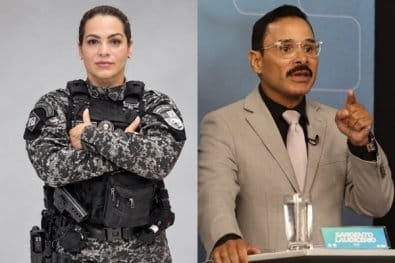 Candidato anuncia sargento da PM condecorada por ato de bravura como vice na chapa ao governo