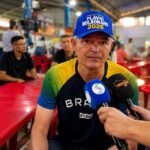 José Medeiros lança candidatura ao Senado em ato com foco em Flávio Bolsonaro