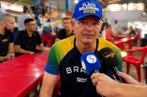 “Flávio no Planalto e Alexandre na cadeia”, diz Medeiros em lançamento de campanha