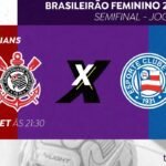 Corinthians e Bahia decidem vaga na final do Brasileirão feminino