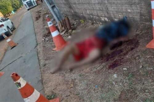 Homem é encontrado morto com garganta cortada ao lado de unidade da PM em MT
