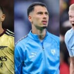 Golaço de Bruno Guimarães, hat-trick de Martinelli e polêmica no clássico de Manchester: o resumo do fim de semana pelo mundo