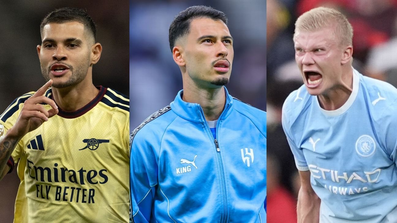 Golaço de Bruno Guimarães, hat-trick de Martinelli e polêmica no clássico de Manchester: o resumo do fim de semana pelo mundo