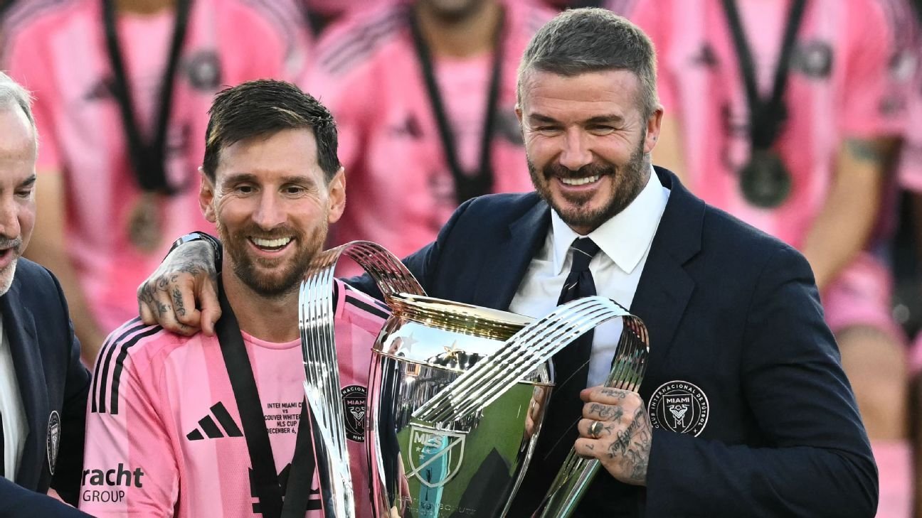 Beckham ‘ignora’ Harry Kane, diz que Messi merece Bola de Ouro e explica motivo