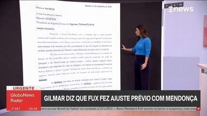 Gilmar Mendes cobra Luiz Fux sobre afastamento de chefe da PF no STF