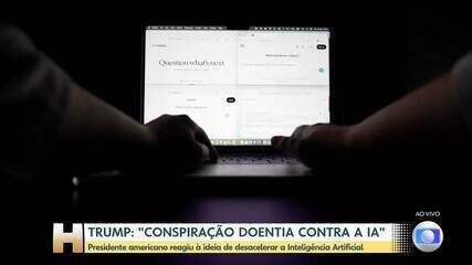 Donald Trump quer mudar nome da inteligência artificial e cria enquete