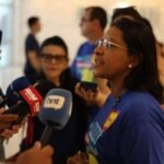 Gisela diz que em caso de vitória sua missão será ajudar Pivetta a cuidar de pessoas