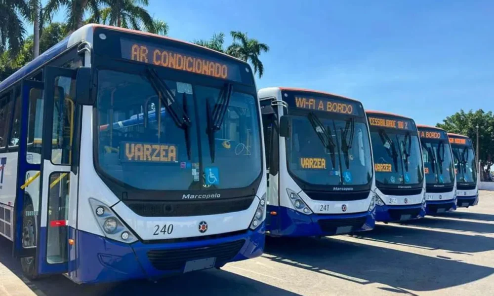 Várzea Grande garante ônibus de graça no domingo de eleição com frota de dia útil