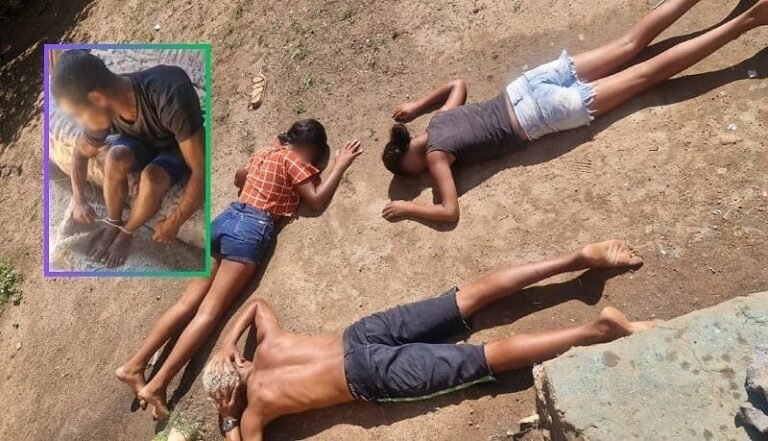 Homem que seria executado por facção é resgatado de cativeiro e quatro pessoas são presas