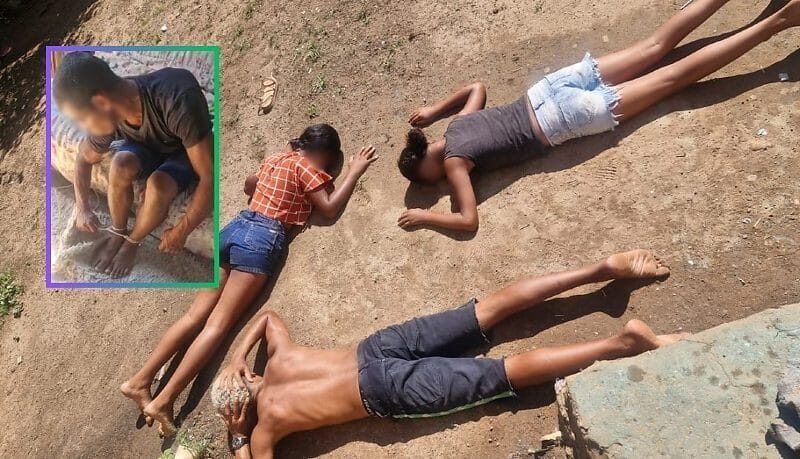Polícia resgata homem amarrado em cativeiro prestes a ser executado por facção em Cáceres