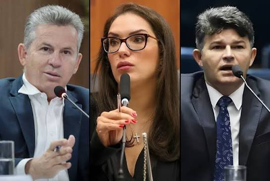 Pesquisa Quaest mostra Mauro Mendes com 37%; Janaina Riva, 23%; e Zé Medeiros com 17%