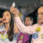 Júlio Campos pede votos para Janaina Riva em Várzea Grande