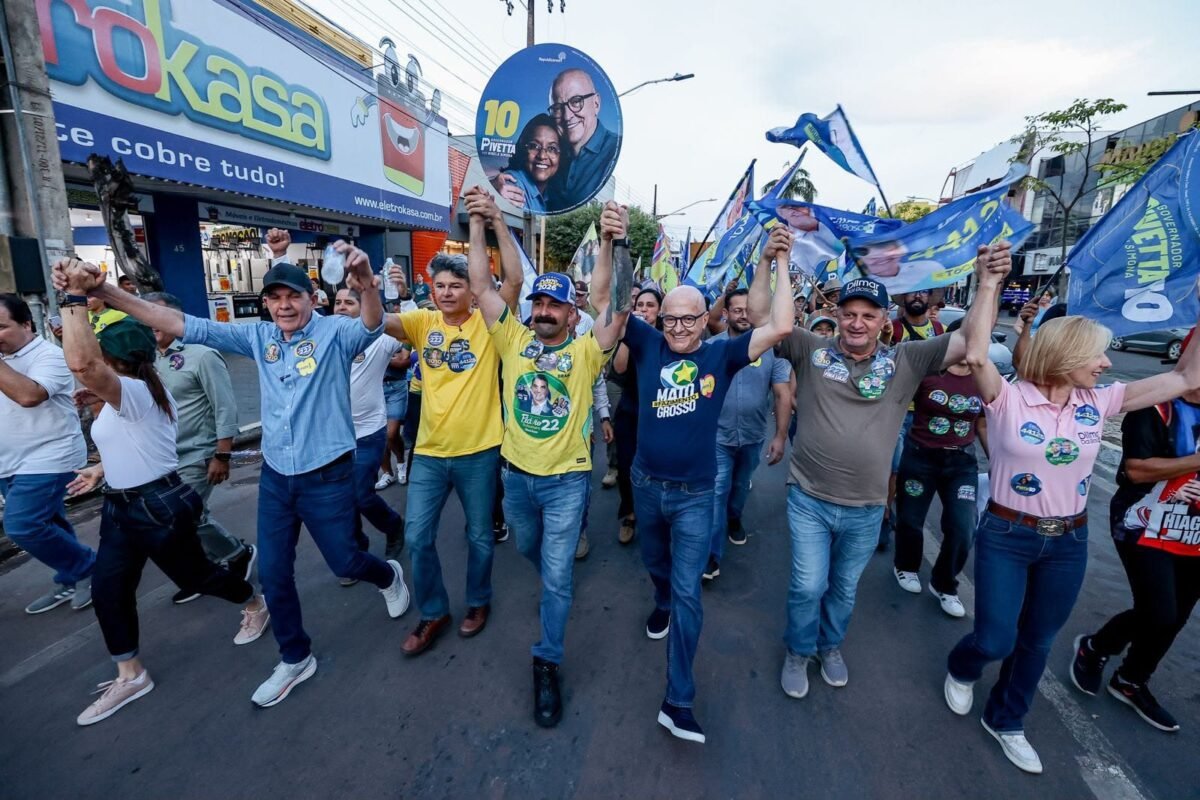 Medeiros e Pivetta intensificam campanha em ato conjunto no norte mato-grossense