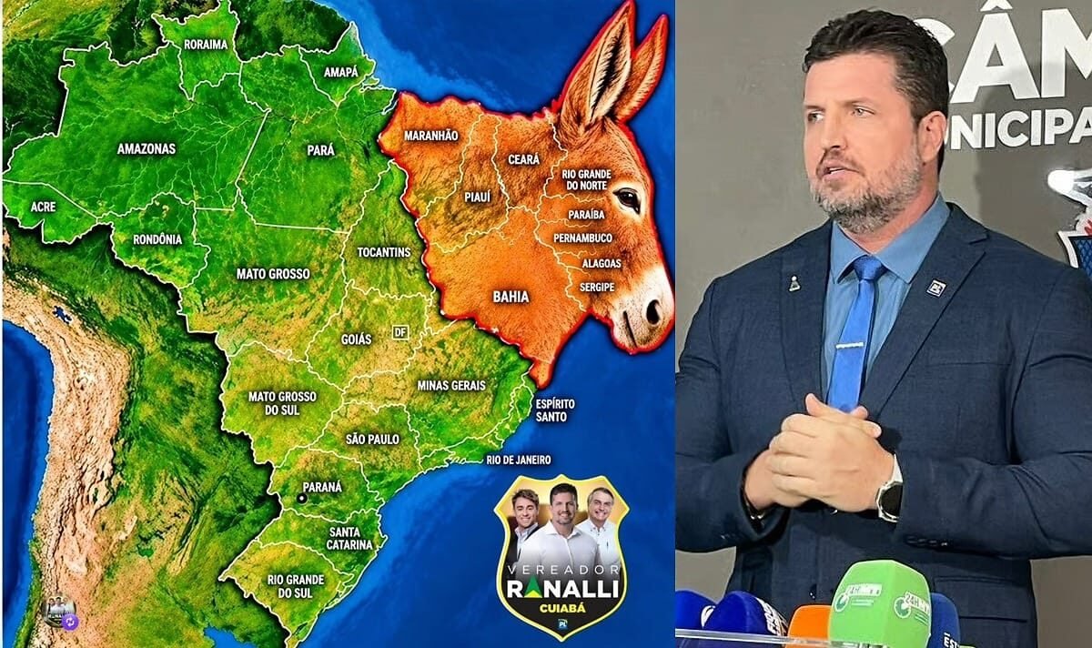 MPE investiga vereador de Cuiabá por postagem preconceituosa contra nordestinos