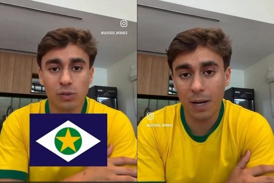 Nikolas Ferreira esconde senador do PL em vídeo sobre Mato Grosso
