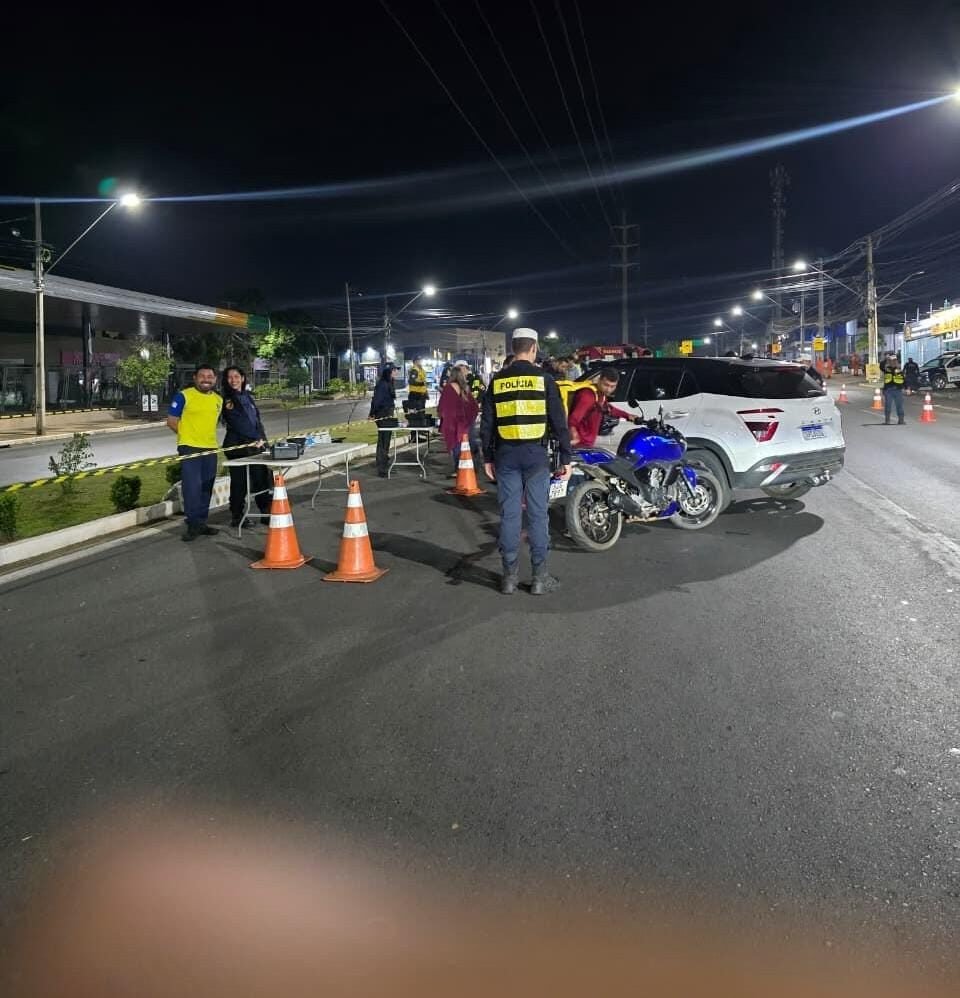 Lei Seca em Cuiabá prende motoristas embriagados na madrugada