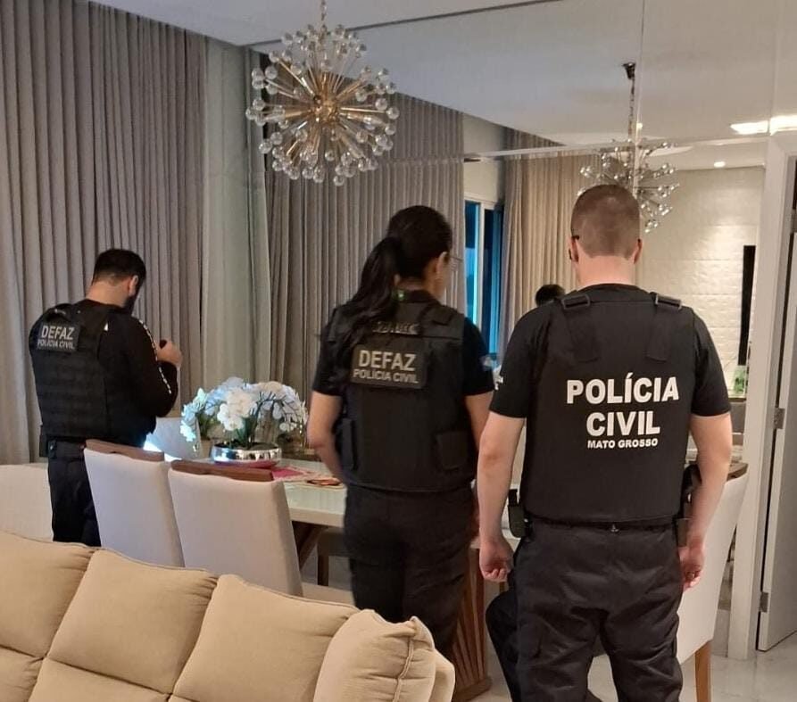 Polícia cumpre 26 mandados contra quadrilha envolvida com tráfico e lavagem em MT e SP