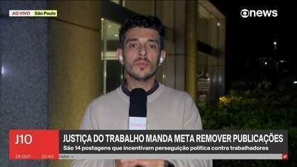 Justiça manda Meta remover posts que incitam demissão por voto