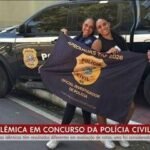 Gêmeas idênticas têm resultados opostos em cotas da Polícia Civil