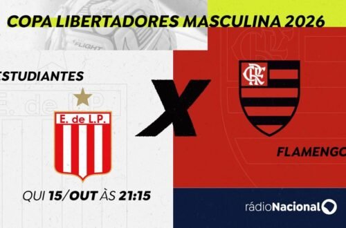 Rádio Nacional transmite Estudiantes x Flamengo pela Libertadores