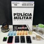Rotam prende suspeito de tráfico e apreende drogas em Várzea Grande