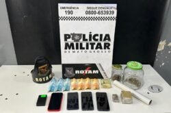 Rotam prende suspeito de tráfico e apreende drogas em residência em Várzea Grande