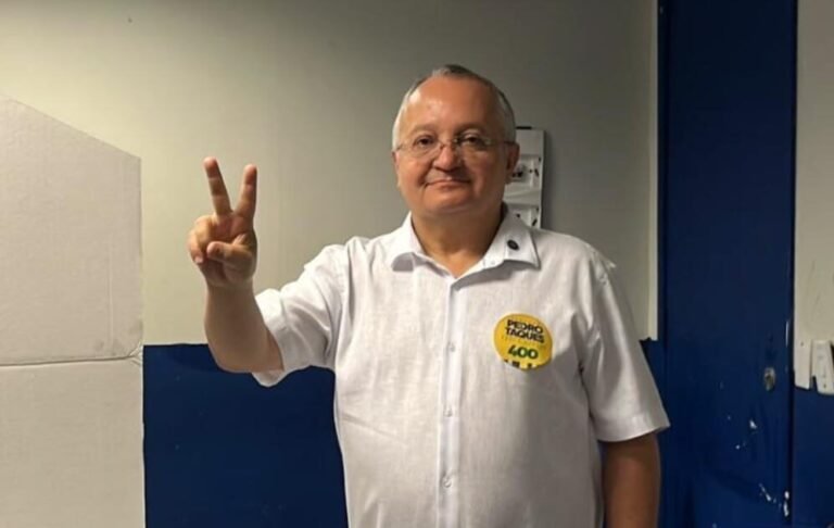 Taques provoca Mauro Mendes e diz confiar nas urnas: “Melhor pesquisa sai às 17h”; vídeo