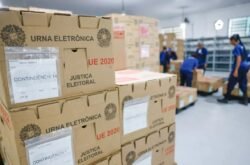 Tribunais distribuem urnas e preparam seções para eleição