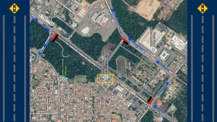 Trânsito em Cuiabá terá mudanças drásticas no fim de semana das Eleições 2026