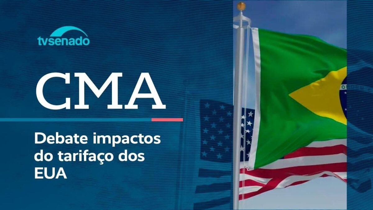Vídeo: Ao vivo: CMA debate efeitos do tarifaço dos EUA sobre o Brasil - 22/10/26