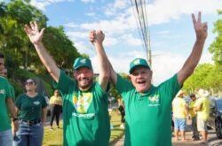 Wellington encerra campanha com mega carreata pelas principais avenidas de Cuiabá